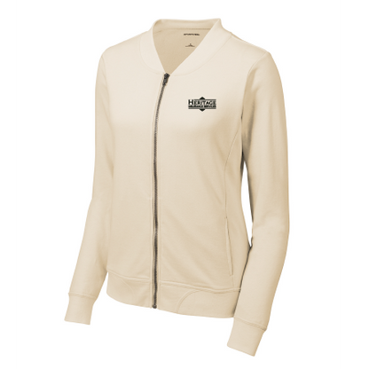 HI115. Sport-Tek Ladies Lightweight French Terry Bomber