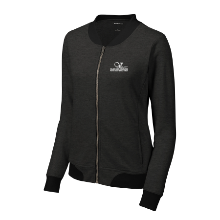 HI115. Sport-Tek Ladies Lightweight French Terry Bomber