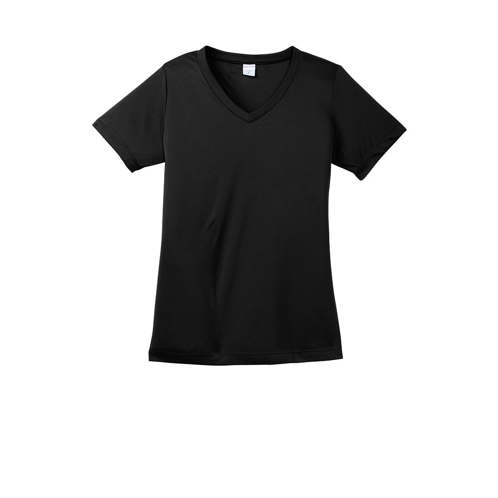 CC213. Sport-Tek® Ladies PosiCharge® Competitor™ V-Neck Tee