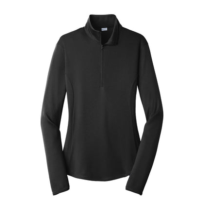 XA214.  Sport-Tek® Ladies PosiCharge® Competitor™ 1/4-Zip Pullover