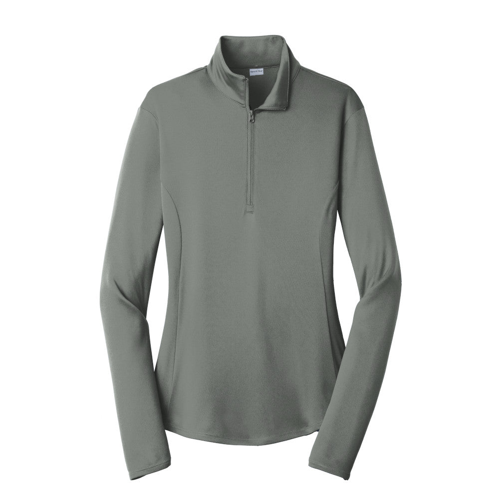 XA214.  Sport-Tek® Ladies PosiCharge® Competitor™ 1/4-Zip Pullover