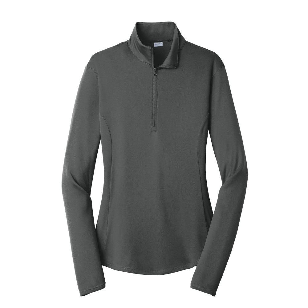 XA214.  Sport-Tek® Ladies PosiCharge® Competitor™ 1/4-Zip Pullover