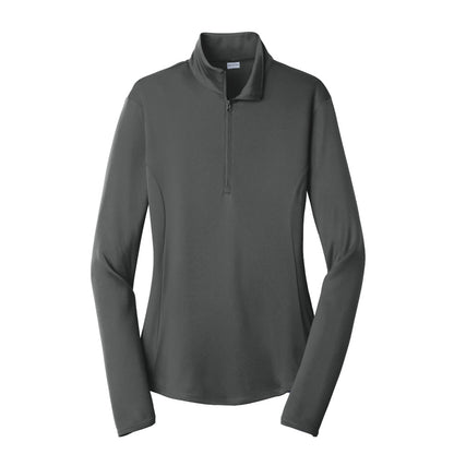 XA214.  Sport-Tek® Ladies PosiCharge® Competitor™ 1/4-Zip Pullover
