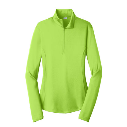 XA214.  Sport-Tek® Ladies PosiCharge® Competitor™ 1/4-Zip Pullover