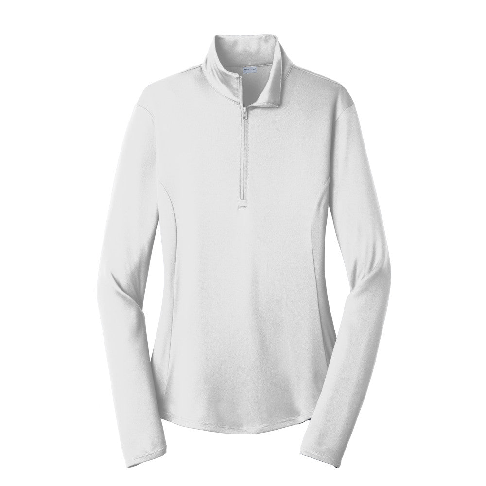 XA214.  Sport-Tek® Ladies PosiCharge® Competitor™ 1/4-Zip Pullover