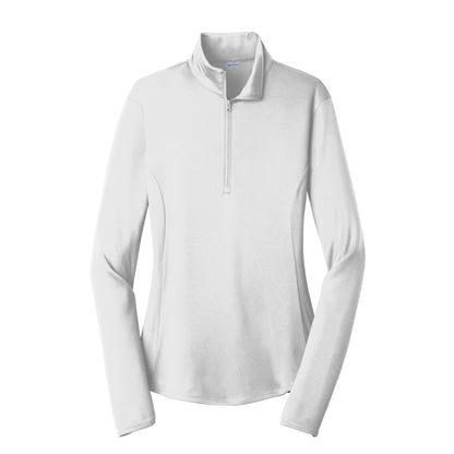 XA214.  Sport-Tek® Ladies PosiCharge® Competitor™ 1/4-Zip Pullover