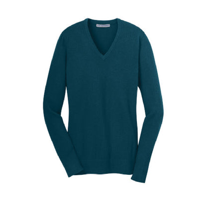 HI101. Port Authority Ladies V-Neck Sweater
