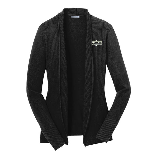 HI102. Port Authority Ladies Open Front Cardigan Sweater