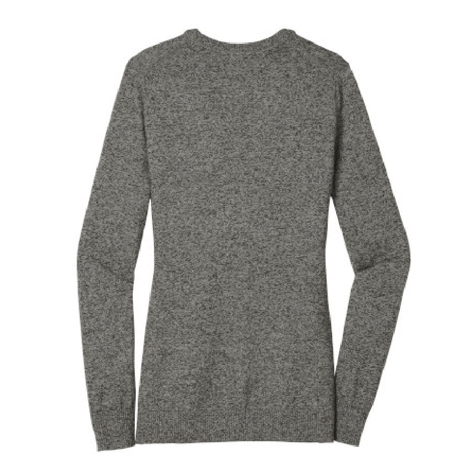 WYS101. Port Authority® Ladies Marled Cardigan Sweater