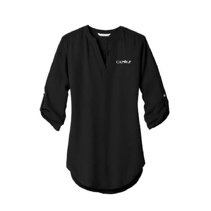 CAPLP112. Port Authority Ladies 3/4-Sleeve Tunic Blouse