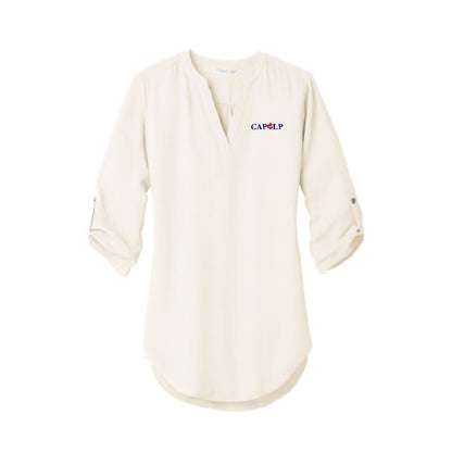 CAPLP112. Port Authority Ladies 3/4-Sleeve Tunic Blouse