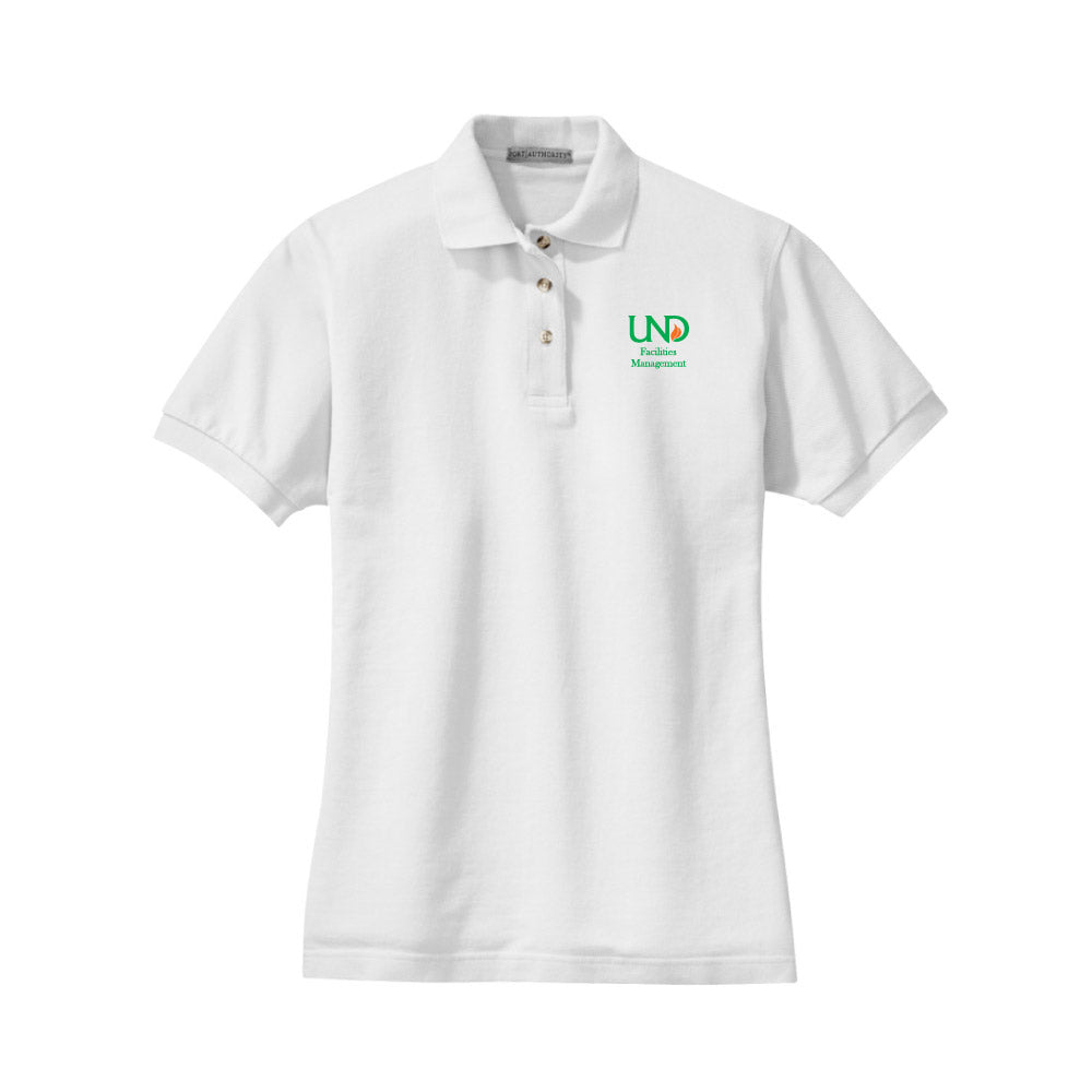 UNDFMS. Port Authority® Ladies Heavyweight Cotton Pique Polo