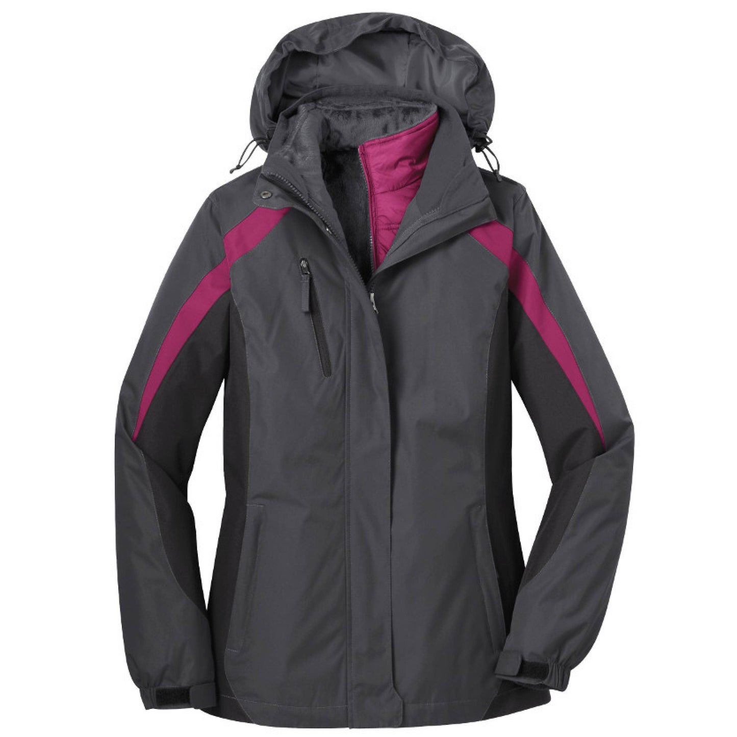 SDX104. Ladies’ Colorblock 3-in-1 Jacket
