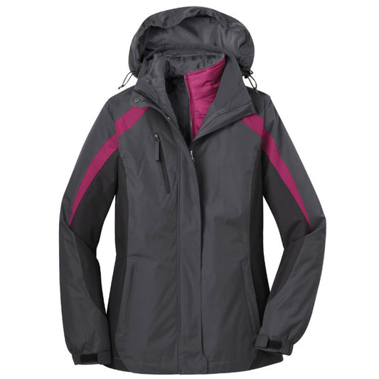 SDX104. Ladies’ Colorblock 3-in-1 Jacket