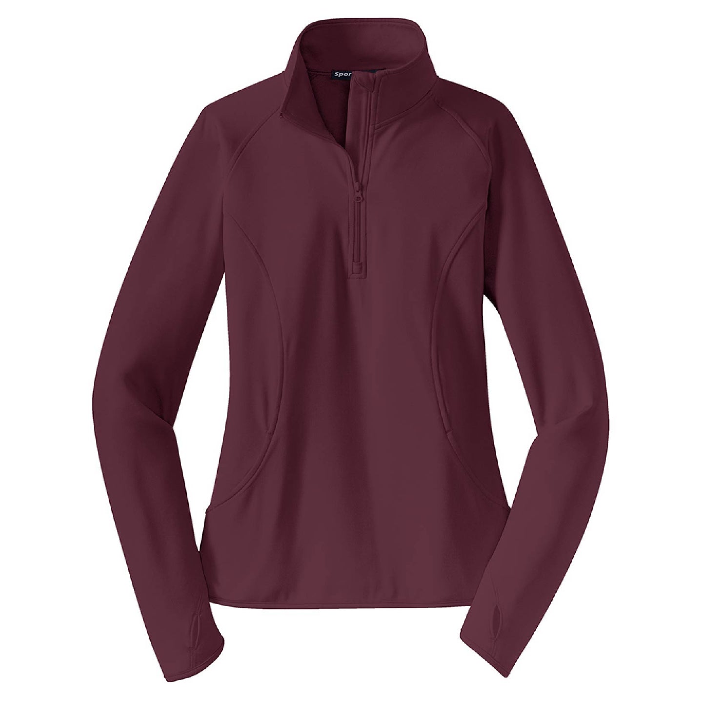 MPM204. Ladies Sport-Wick® Stretch 1/2-Zip Pullover