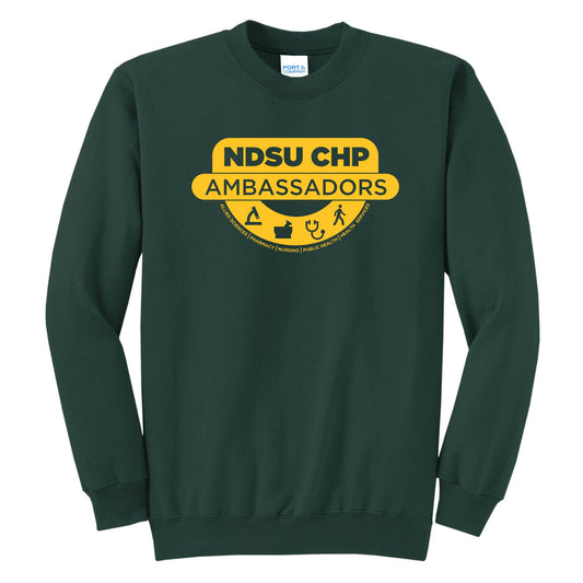 NDSUCHP201. Port & Company® Core Fleece Crewneck Sweatshirt