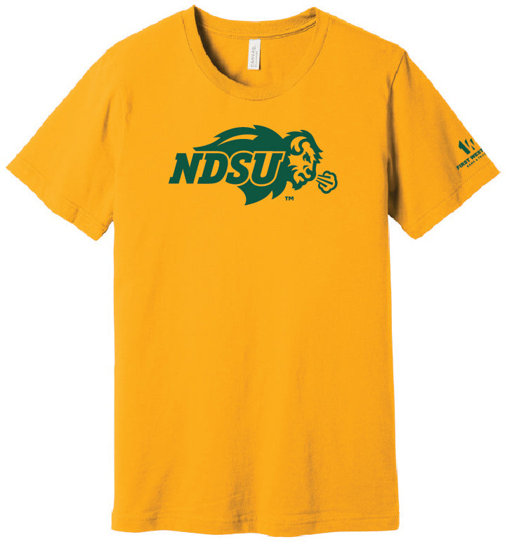 NDSUFW301. Unisex BELLA + CANVAS - Unisex Jersey Tee