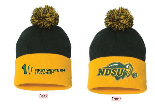 NDSUFW502. Sportsman - Pom-Pom 12" Knit Beanie