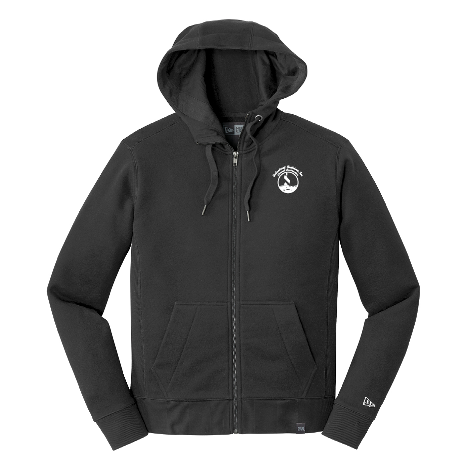IBI223. New Era® French Terry Full-Zip Hoodie