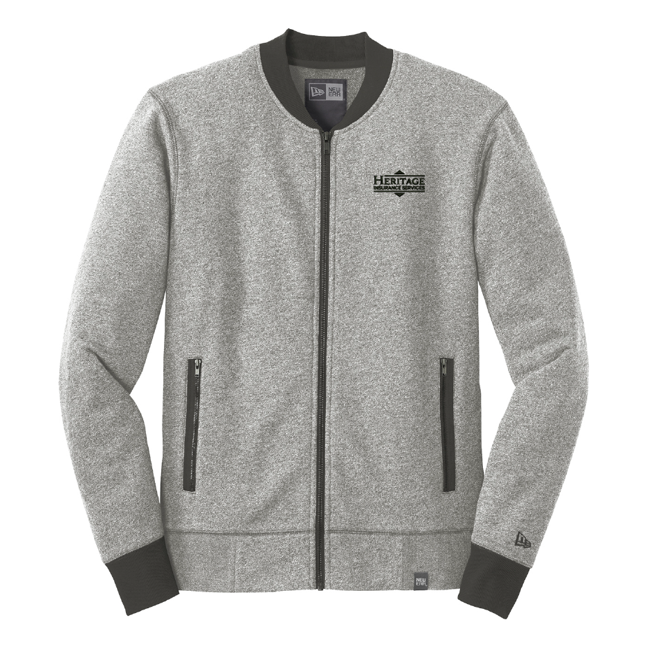 HI214. New Era French Terry Baseball Full-Zip