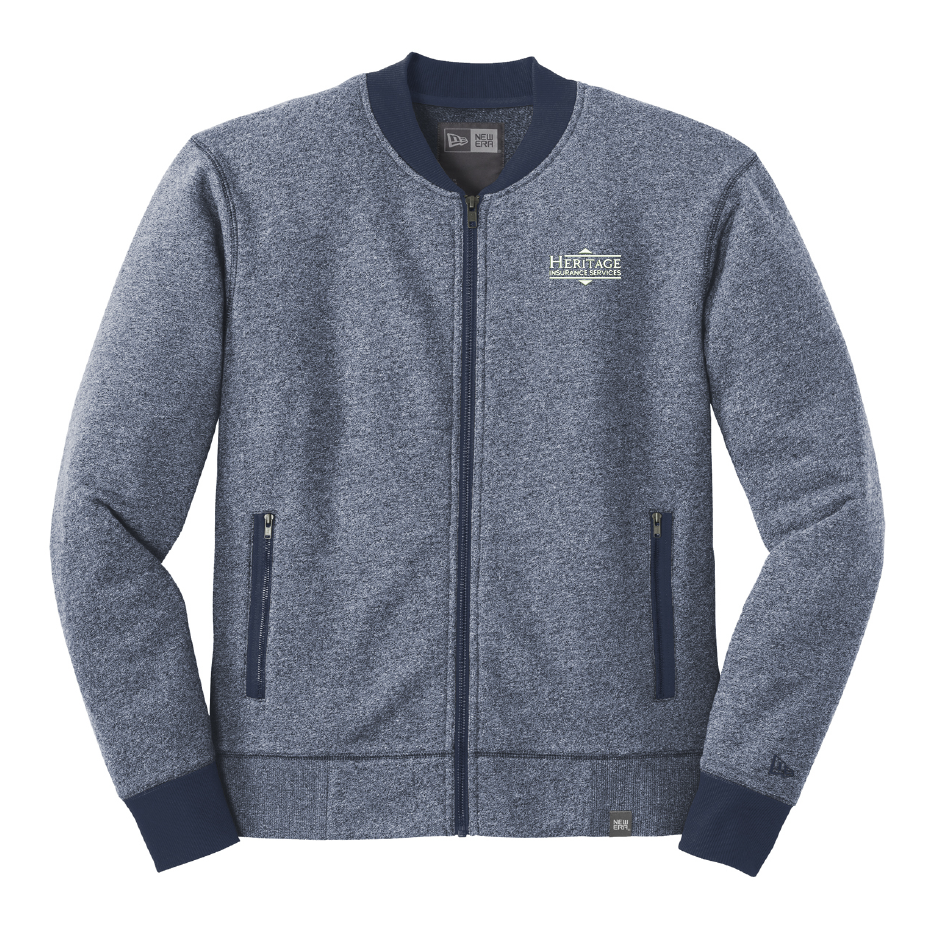 HI214. New Era French Terry Baseball Full-Zip