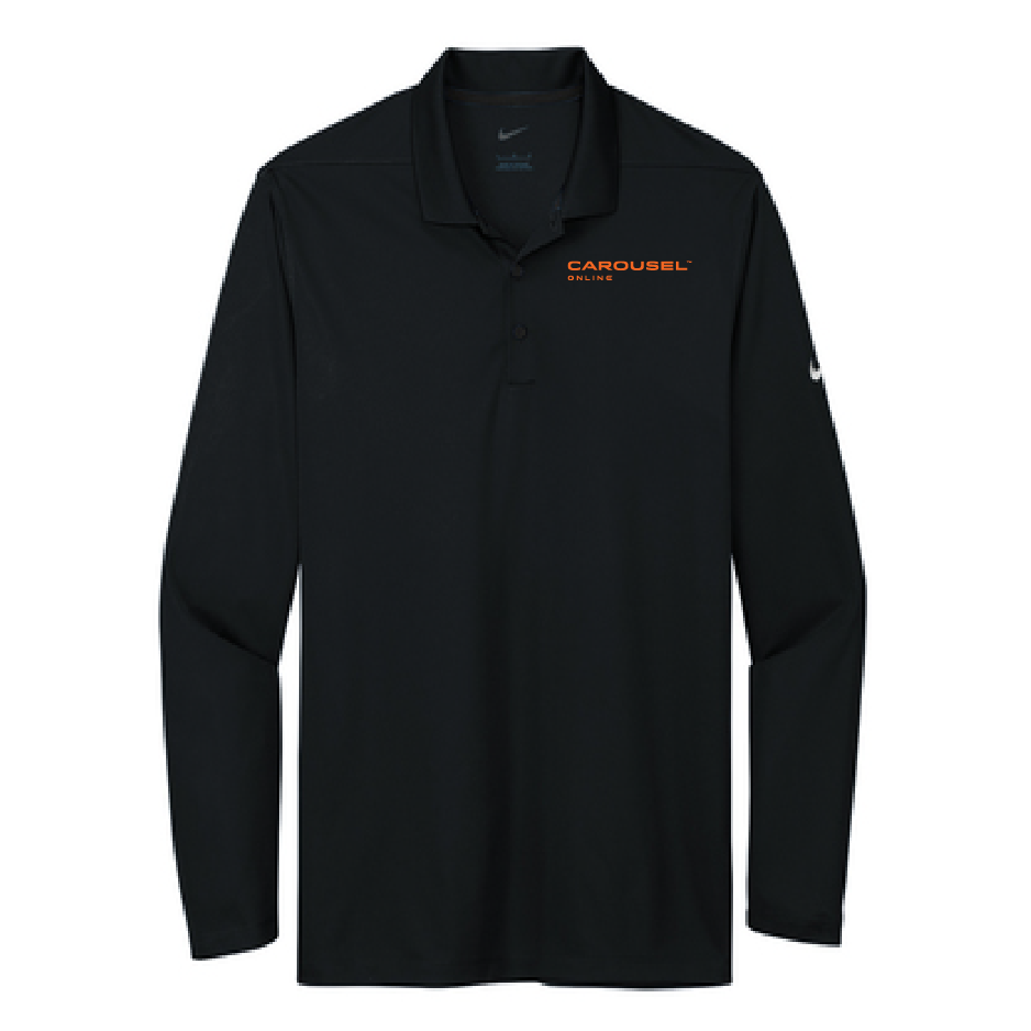 CO203. Nike Dri-FIT Micro Pique 2.0 Long Sleeve Polo