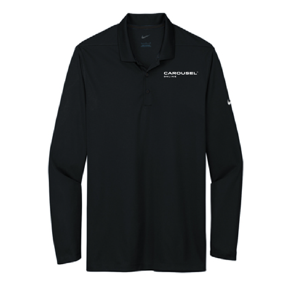 CO203. Nike Dri-FIT Micro Pique 2.0 Long Sleeve Polo