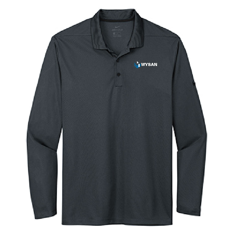 WYS214. Nike Dri-FIT Micro Pique 2.0 Long Sleeve Polo