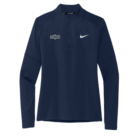 HI109. Nike Ladies Dri-FIT Element 1/2-Zip Top