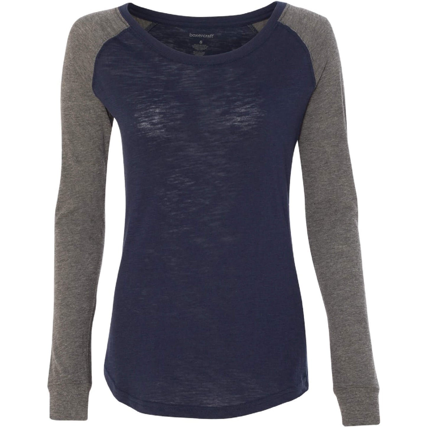 GC233. Women's Boxercraft Preppy Patch Slub T-Shirt