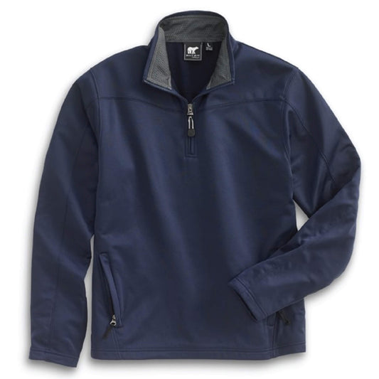AS207T. Men's Tall White Bear 1/4-Zip Performance Pullover