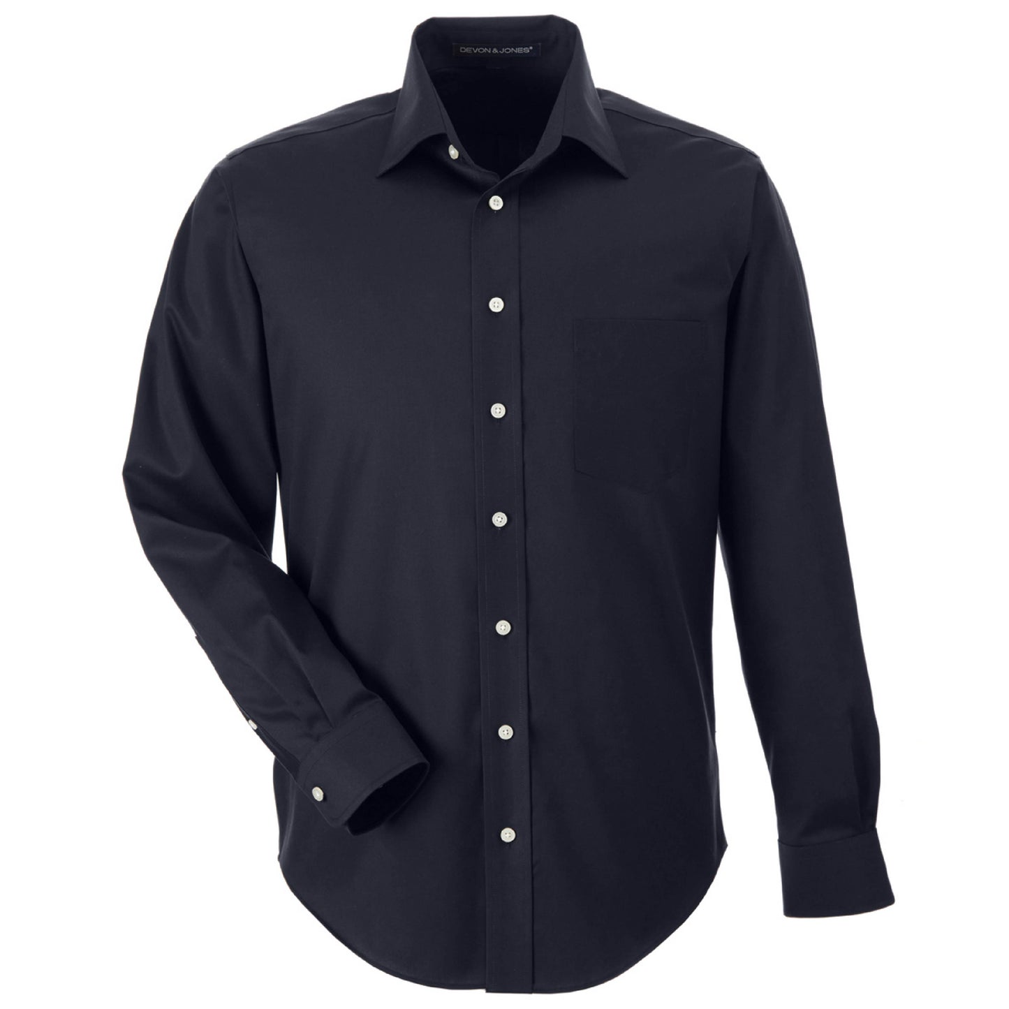 SDX218. Men’s Solid Stretch Twill Dress Shirt