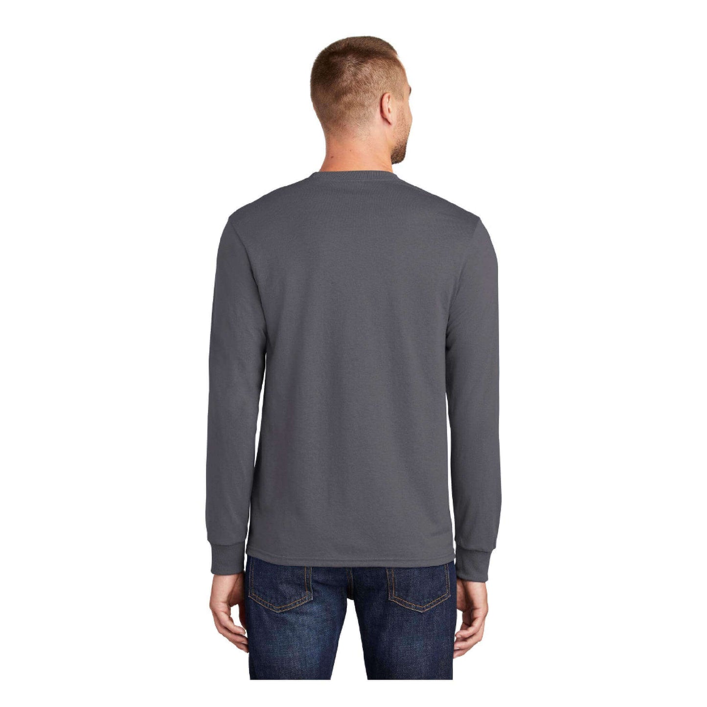 UNDFMS. Port & Company® Tall Long Sleeve Core Blend Tee