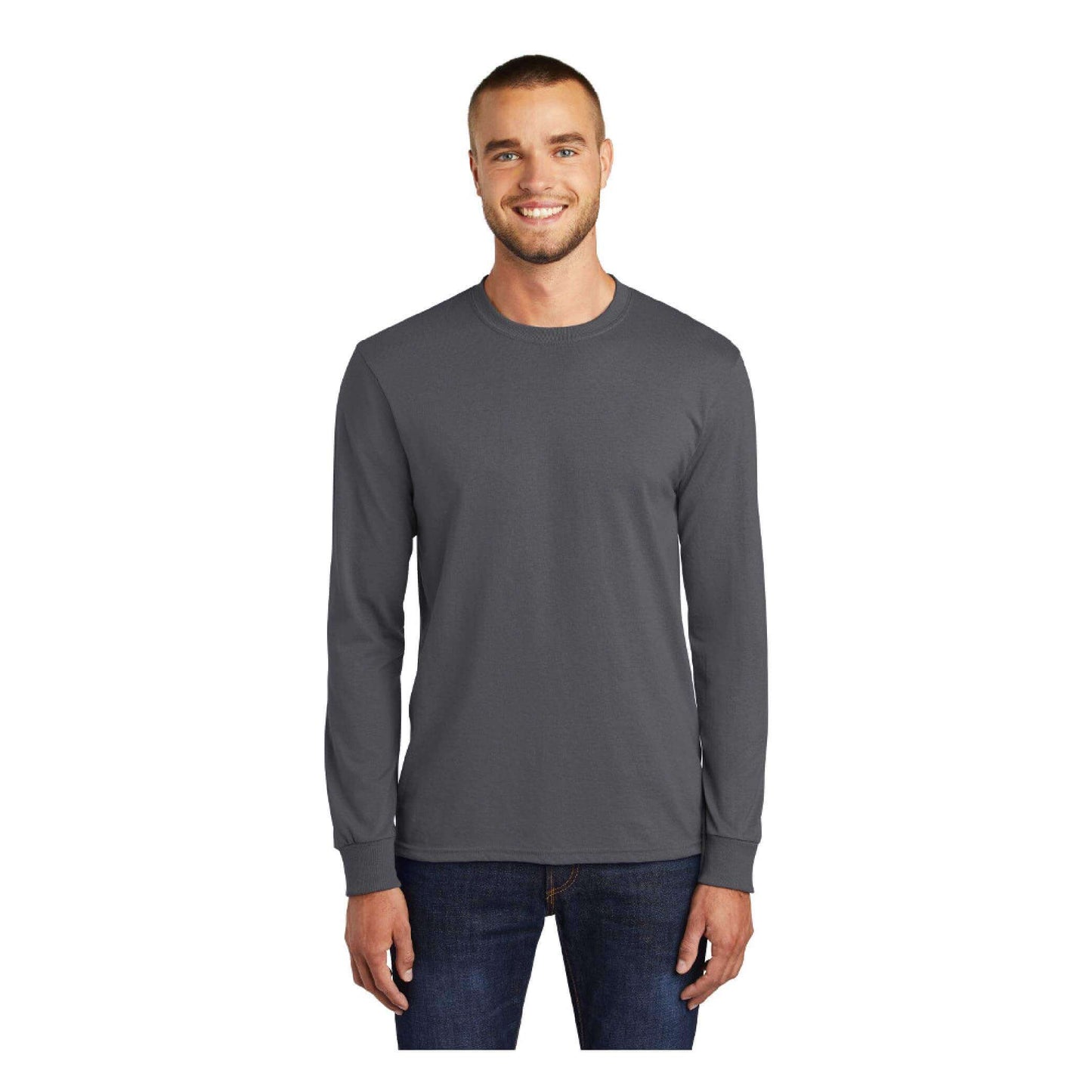 UNDFMS. Port & Company® Tall Long Sleeve Core Blend Tee