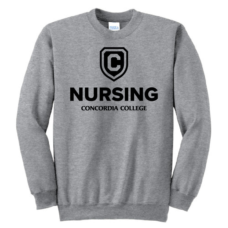 CCN104 Port & Company® Men's Essential Fleece Crewneck Sweatshirt