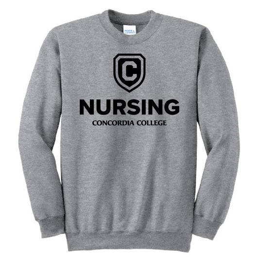 CCN104 Port & Company® Men's Essential Fleece Crewneck Sweatshirt