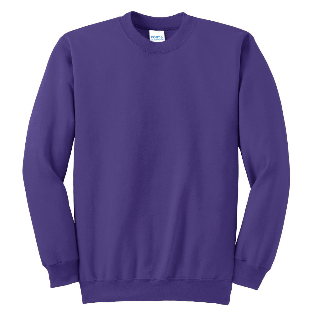 CC106. Men's Port & Company Essential Fleece Crewneck Sweatshirt