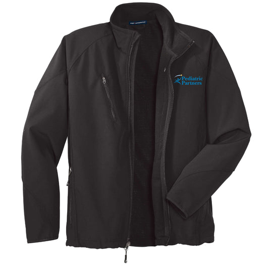 PP208. Men’s Textured Soft Shell Jacket