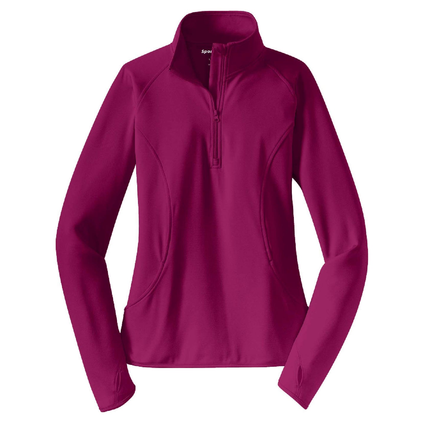 CAPLP104. Ladies Sport-Wick® Stretch 1/2-Zip Pullover