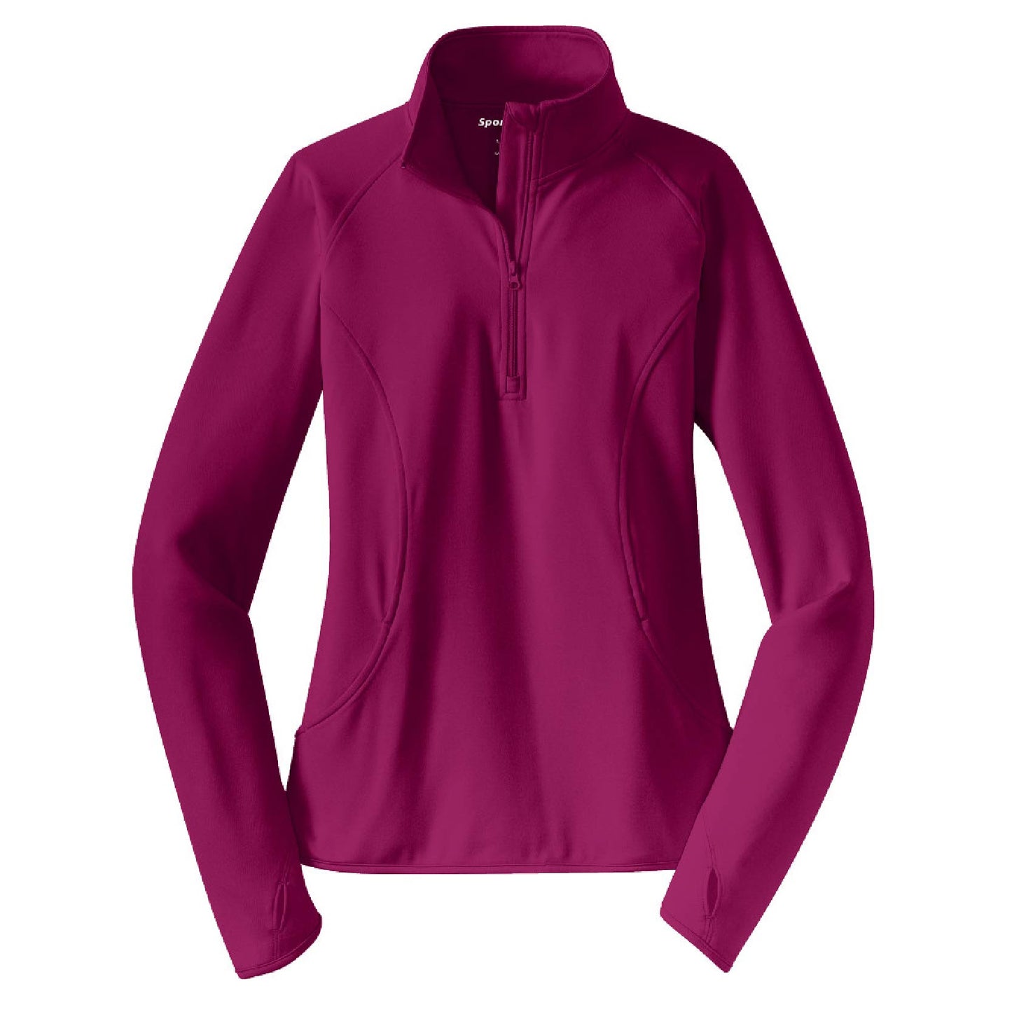 MPM204. Ladies Sport-Wick® Stretch 1/2-Zip Pullover