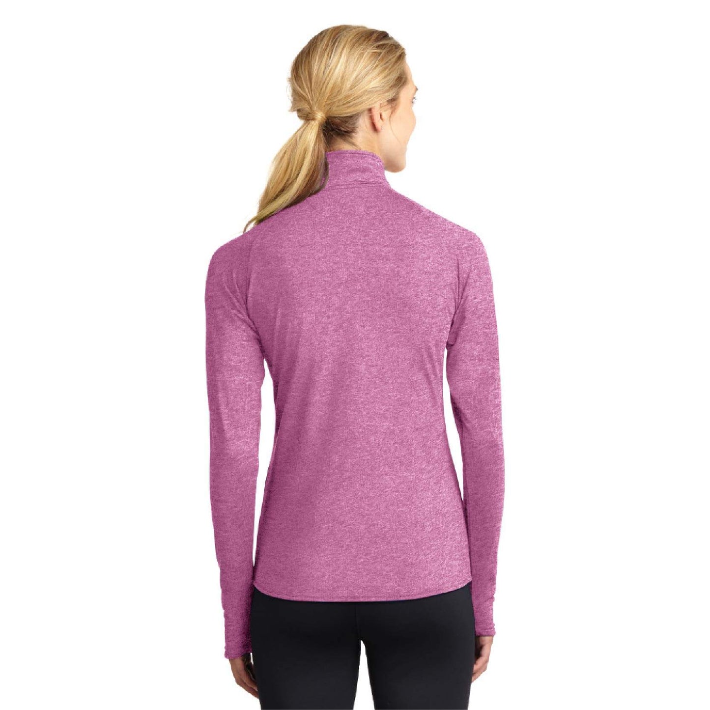 CAPLP104. Ladies Sport-Wick® Stretch 1/2-Zip Pullover