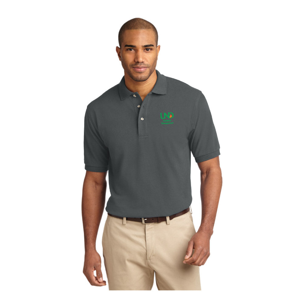 UNDFMS. Port Authority® Tall Heavyweight Cotton Piqué Polo