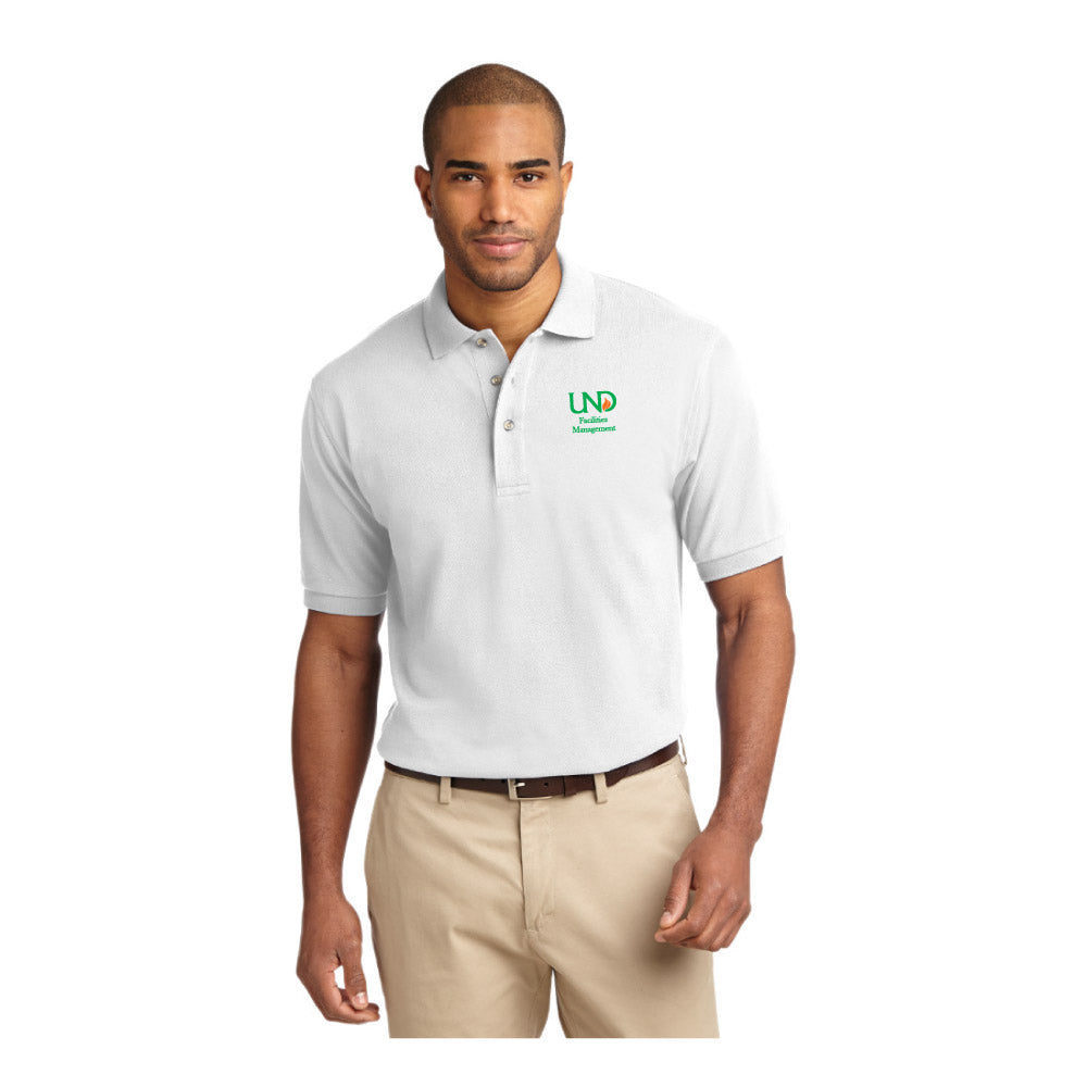 UNDFMS. Port Authority® Tall Heavyweight Cotton Piqué Polo