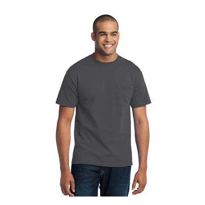 UNDFMS. Port & Company® Tall Core Blend Pocket Tee