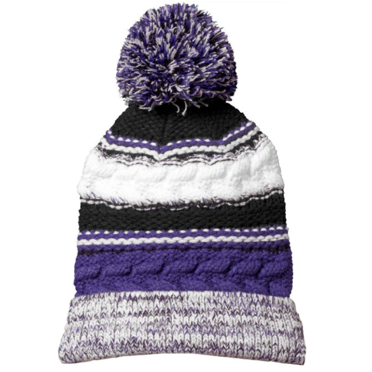 MPM302. Pom Pom Team Beanie