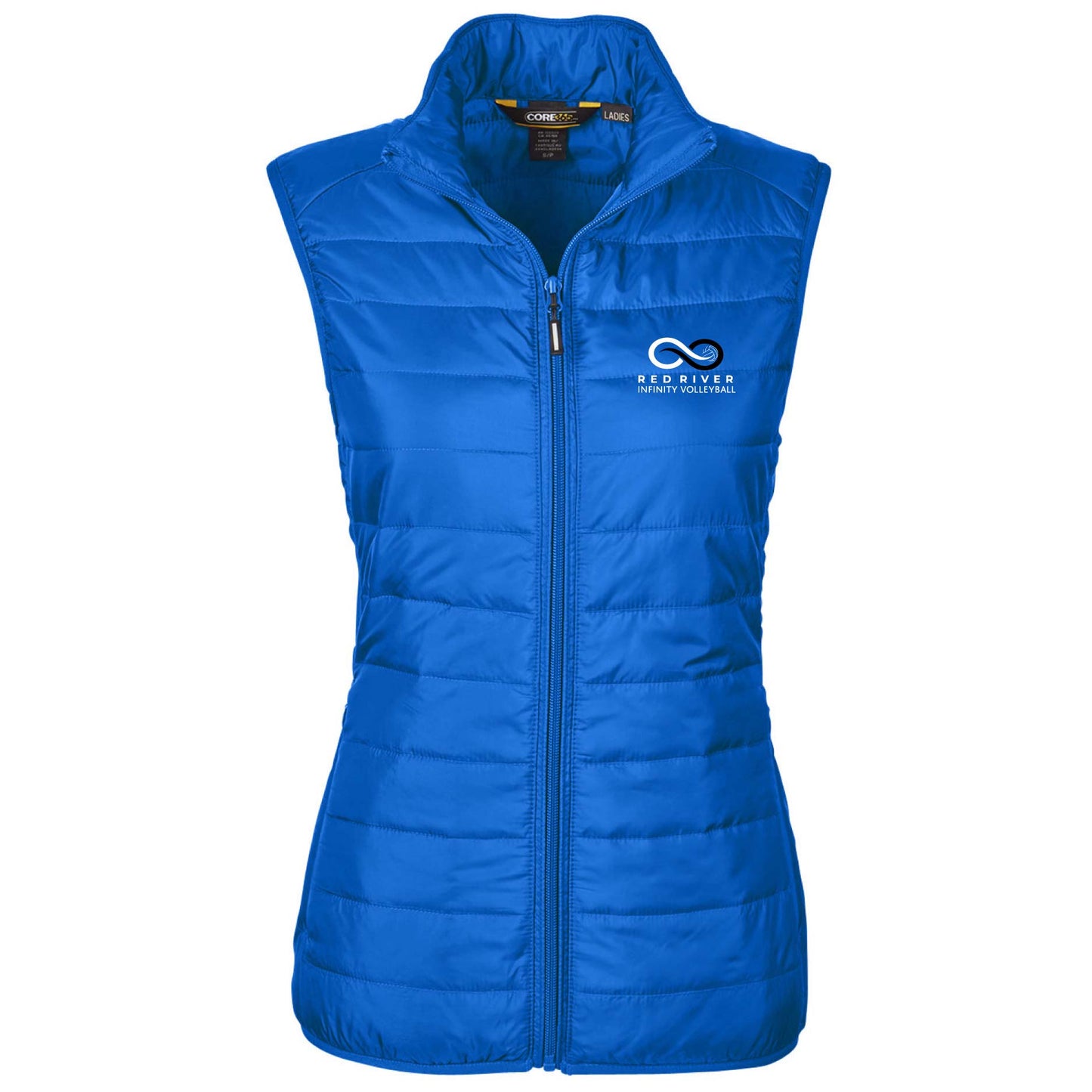 RRIV107. Core 365 Ladies' Prevail Packable Puffer Vest