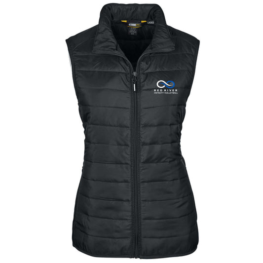RRIV107. Core 365 Ladies' Prevail Packable Puffer Vest