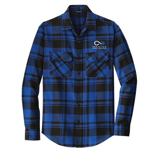 RRIV204. Port Authority® Men's Plaid Flannel Shirt