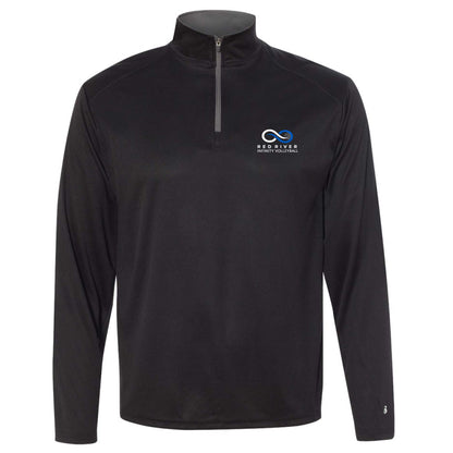 RRIV211. Badger B-Core Quarter-Zip Pullover