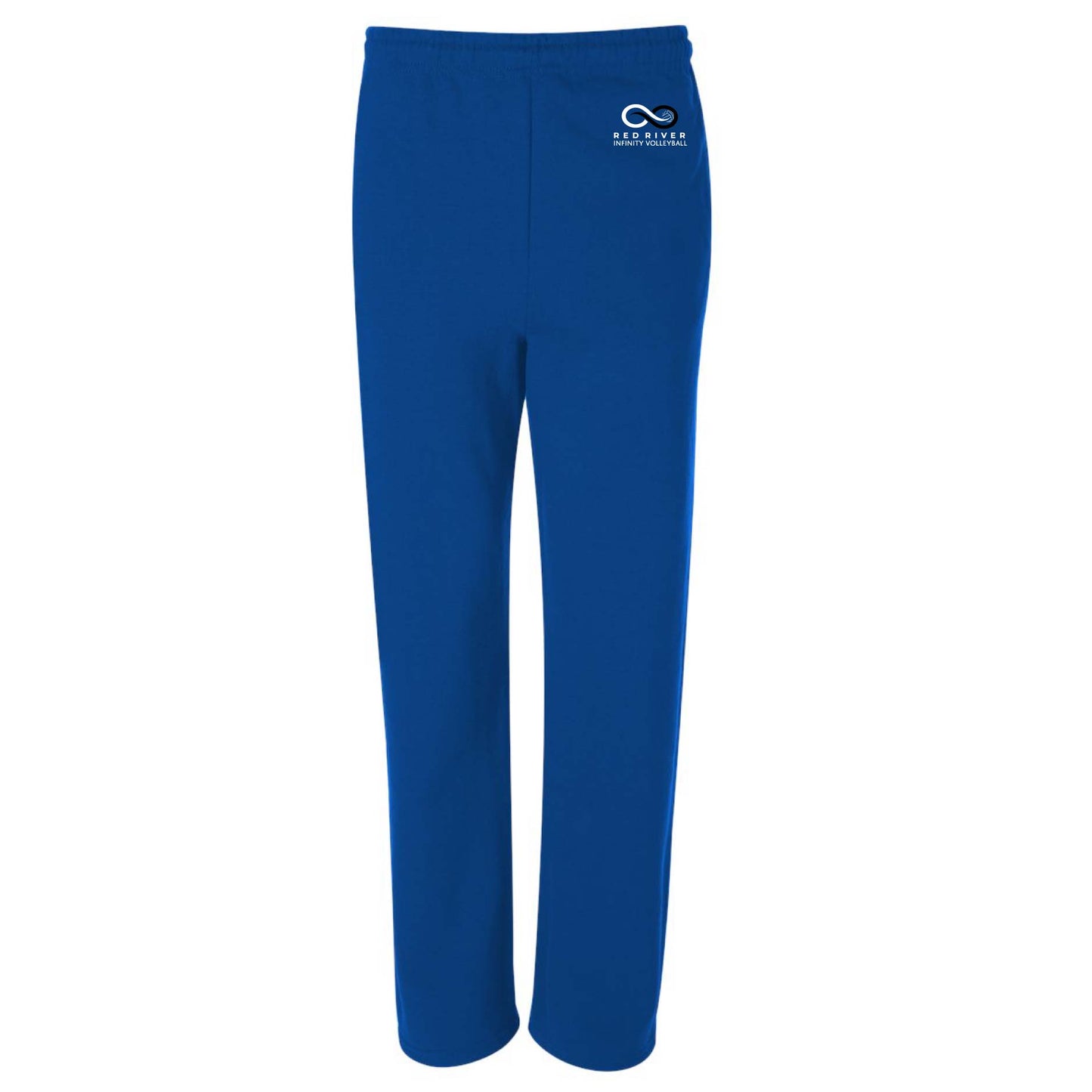 RRIV213. JERZEES NuBlend® Open Bottom Sweatpants with Pockets